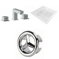 thumbnail image 1 of 21.5-in. W 3H8-in. Ceramic Top Set In White Color AI-24683, 1 of 9