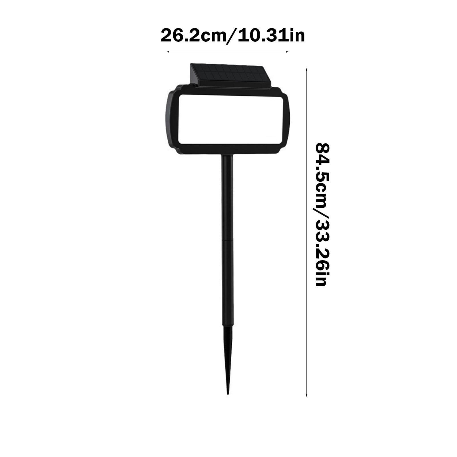 Solar House Number Pole Floor Lamp Sign Light Lighted Address Numbers Outdoor Solar Powered Illuminated Address Tablet For Outside Yard Street House, Xinsrenus Under $5! Solar House Number