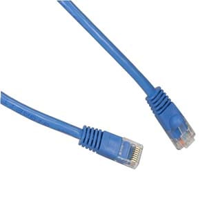 installerparts ethernet cable cat5e cable utp booted 30 ft - blue - professional series - 1gigabit/sec network/internet cable,