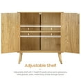 thumbnail image 4 of SLINEMO Storage Cabinet, Buffet Cabinet with Adjustable Shelf & Doors, Sideboard with Storage, Accent Cabinet for Living Room, Entryway, 4 of 8