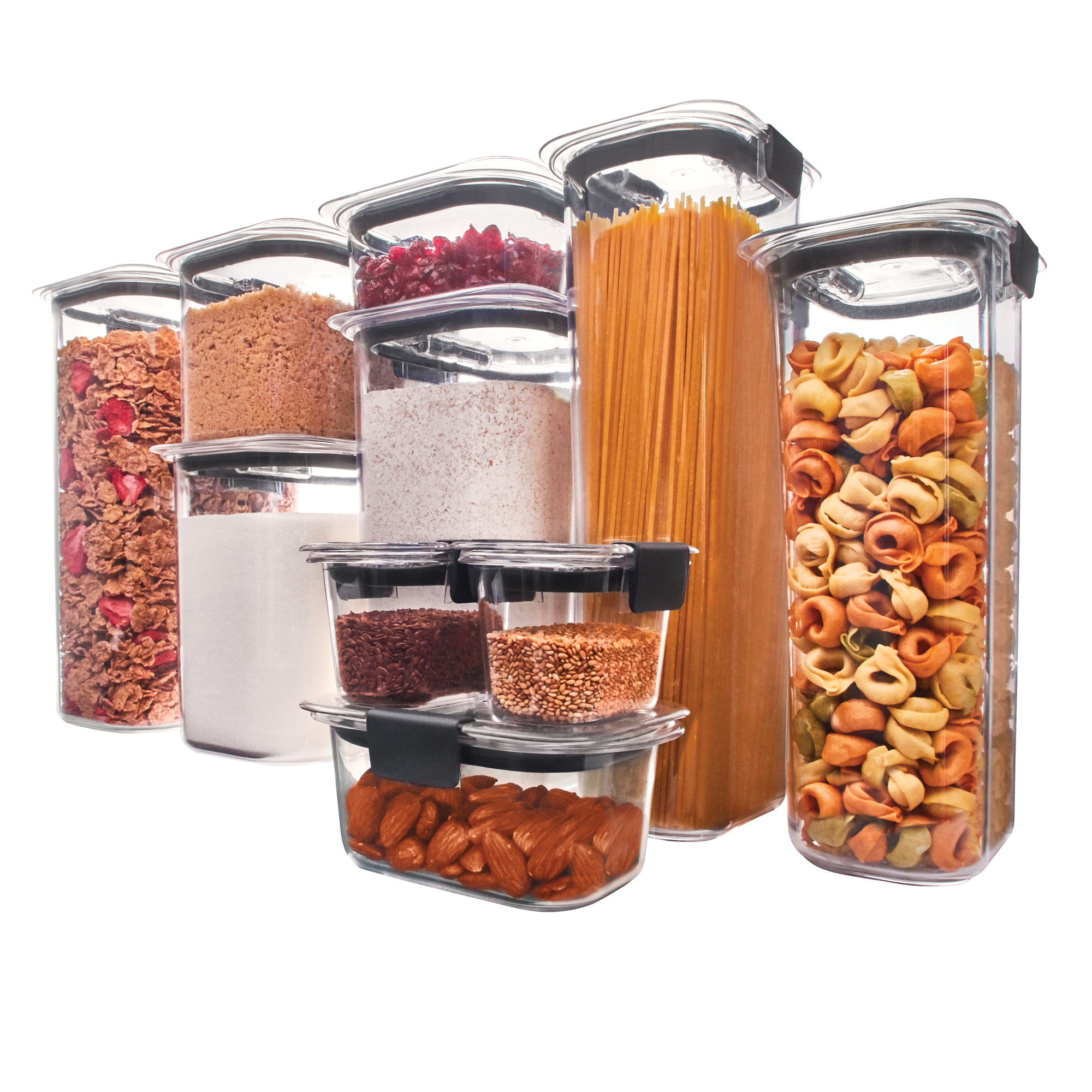 Unique Kitchen Pantry Storage Containers Walmart for Small Space
