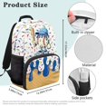 thumbnail image 7 of Yuyamidu Funny Baseball Kids Backpack for Kids 5-9, School Bookbag with Smooth Zippers, Lightweight Shoulder Bag for Elementary Students, 7 of 7