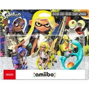 Octoling + Inkling + Smallfry Amiibo 3-Pack - Splatoon Series [Nintendo Accessory]