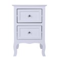 thumbnail image 5 of IVV 2-Drawer Nightstand in White, 15.75"W x 11.81"D x 23.62"H, 5 of 8