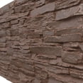 thumbnail image 6 of NewStone Canyon Ridge Faux Stone Panel, 45 3/4"W x 24 1/2"H x 1 1/4"D, Autumn Bronze Color, 6 of 9