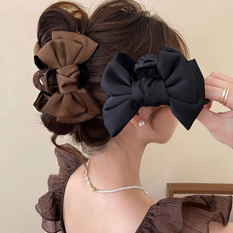 EKE Women’s Hair Clip Vintage Retro Back-Wear Elegant Hair Accessory with Fashion Texture