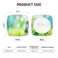 thumbnail image 5 of Easygdp green grass and butterfly Square Chair Cushion Cover Stretch Chair Seat Covers Removable Washable for Hotel, Bedroom, Office-Four Pieces, 5 of 7