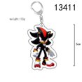 thumbnail image 5 of Llavero con colgante de Sonices de dibujos animados, llavero periférico de juego de anime, decoración de mochila, colgante de PVC, regalo para amigo, 5 of 5