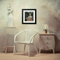 thumbnail image 4 of Rufus Hathaway 12x13 Black Modern Framed Museum Art Print Titled - Molly Wales Fobes (1790), 4 of 5