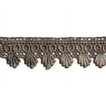 thumbnail image 2 of Lily 1-3/4 inches White Brown Black Venice Lace Trim Sewing Notions By Yard, 2 of 3