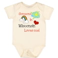 thumbnail image 3 of Inktastic Someone in Wisconsin Loves Me Boys or Girls Baby Bodysuit, 3 of 5