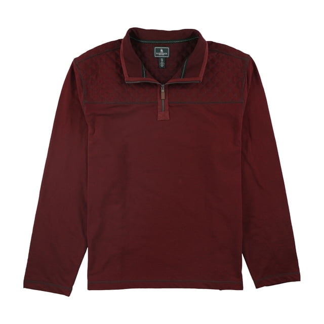 GH Bass & Co. Hombre Mountain Wash Pullover Su?ter rojo M G.H. Bass Pullover