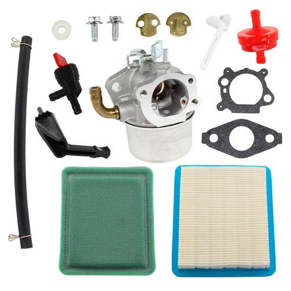 798653 591299 Lawn Mower Carburetor for Briggs Stratton 696981 795069 693751 215369 Craftsman Tiller Intek 190 6HP Engine Air Filter