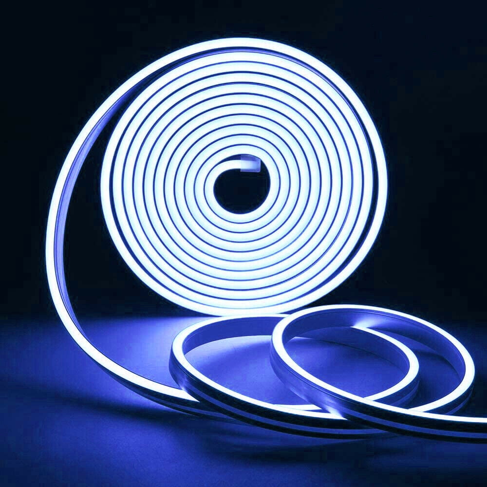 Led Neon Rope Light 12V LED Strip Lights Waterproof Silicone Rope for Decoration - Walmart.com