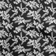 thumbnail image 1 of oneOone Polyester Spandex Black Fabric Tropical Sewing Fabric By The Yard Printed Diy Clothing Sewing Supplies 56 Inch Wide, 1 of 1