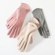 thumbnail image 2 of Guantes cálidos para damas de otoño e invierno, además de terciopelo acolchado, cálidos para conducir al aire libre, ciclismo, pantalla táctil, guantes de terciopelo de invierno, 2 of 6