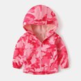 thumbnail image 4 of Gibobby Chamarra de invierno para bebé niñoChaqueta de al libre para niño y niña, chaqueta cortavientos con capucha, cálida, resistente al viento, montañ(Rosa caliente, 3-4 Años), 4 of 5