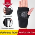 thumbnail image 4 of Clearance Sale!1Pc Removable Adjustable Wristband Steel Wrist Brace Support Arthritis Sprain Carpal Tunnel Splint Wrap Protector Right Hand, 4 of 5