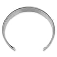 thumbnail image 3 of Stainless Steel Bracelet Cuff Women's 30 mm in Polished & Laser Cut Bangle, 3 of 4