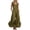 Army Green, variant on Square Neck Ruffle Hem Jumpsuit for Women - Flowy Wide Leg Boho Overall, Sleeveless Casual Vacation Romper with Pockets Army Green L