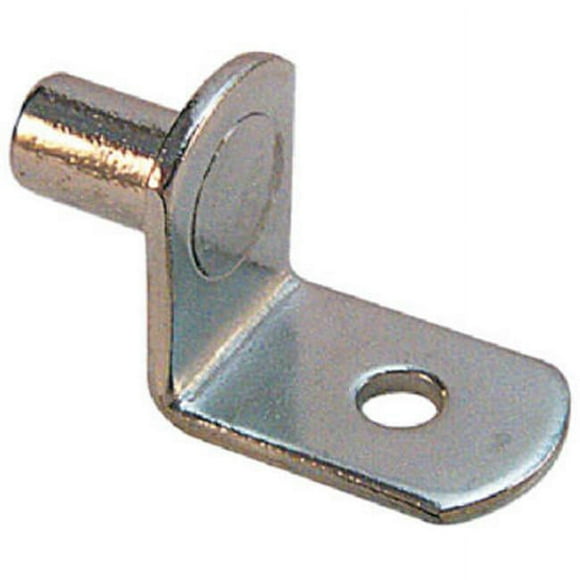 Prime Line 241941 Nickel Plated Shelf Support Peg - 8 Pack- Pack Of 6