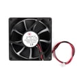 thumbnail image 2 of 4Pcs DC Brushless Cooling PC Computer Fan 12V 8020s 80x80x20mm 0.15A 2 Pin Wire, 2 of 7