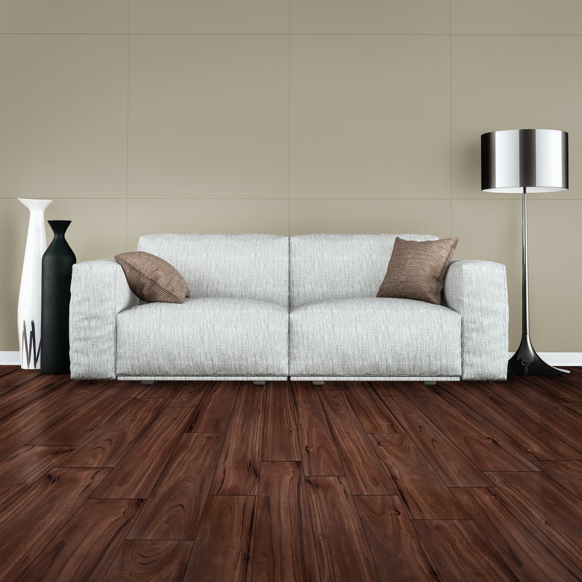 Achim Sterling 6"x36" 1.2mm Peel & Stick Vinyl Floor Planks 10 Planks/15 Sq. Ft. Hickory