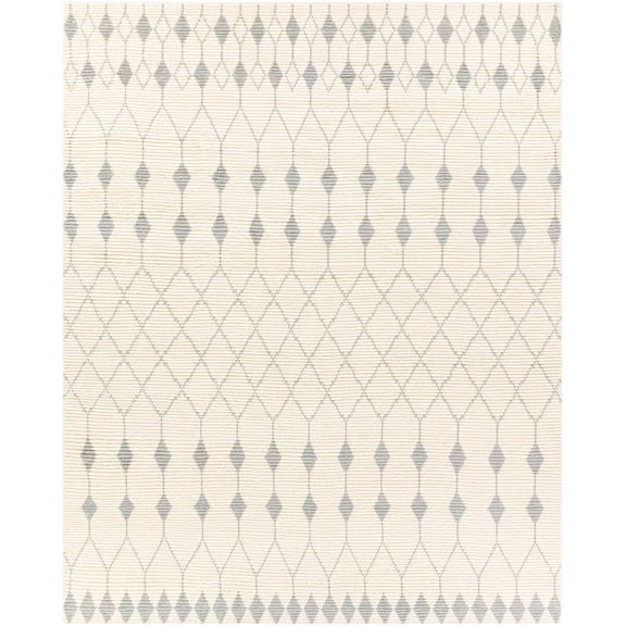 BoutiqueRugs Pooleville Contemporary Area Rug - Ivory, Sage - 2' x 3'