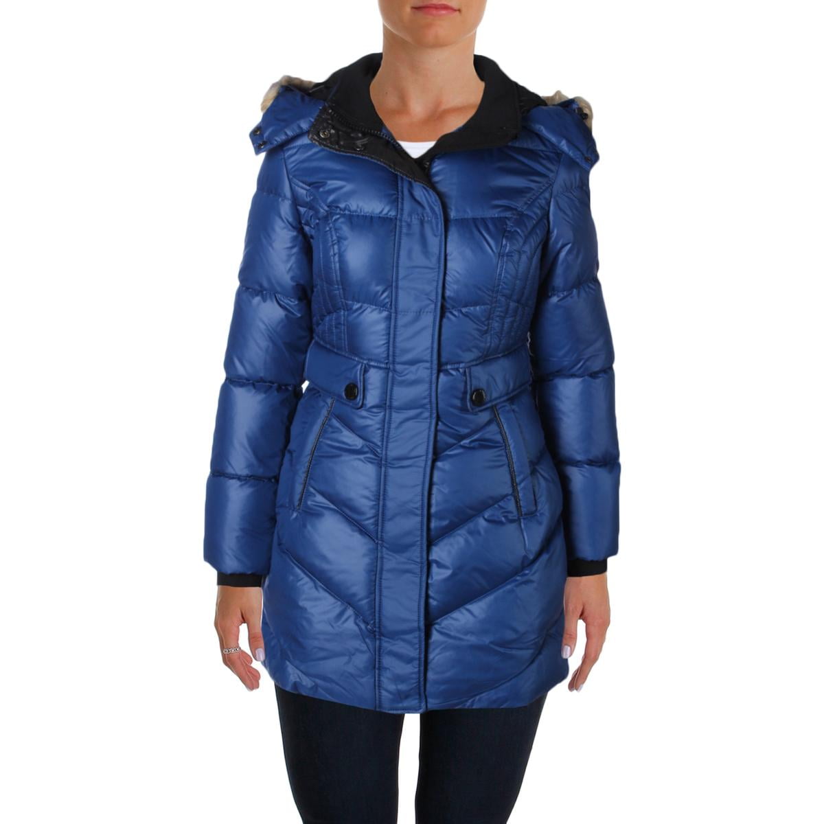 Noize Womens Kennedy Hooded Faux Fur Parka by Noize