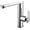 Khaki, variant on Kitchen Sink Tap, Kitchen Taps Mixer with Spray Solid Brass Single Lever Single Hole Hot and Cold Sink Mixer Faucet with Ceramic Valve Core,A Kitchen Sink Faucets