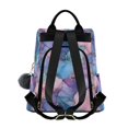 thumbnail image 2 of FORMRS Women's Travel Backpack Purse Anti-Theft Hidden Pockets Casual Shoulder Bag, Pink Marble Pattern, 2 of 7