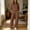 Brown, variant on Floleo Women's Collared Button Front Top and Pants Set with Pockets Elastic Waist Long Sleeve Solid Color Loose Fit for Work Travel Home Daily Wear
