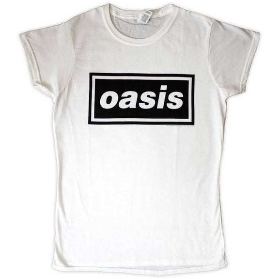 Oasis Women's T-Shirt: Decca Logo (Small)