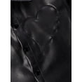 thumbnail image 6 of Boys Cool Regular Fit PU Leather Jacket, Fashion Heart Embroidery Button Down Outerwear For Fall And Winter, 6 of 9