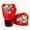 Watermelon Red, variant on Youth Boxing Gloves Breathable Leather Training Gloves for Kids Arts Muay Thai and Fitness