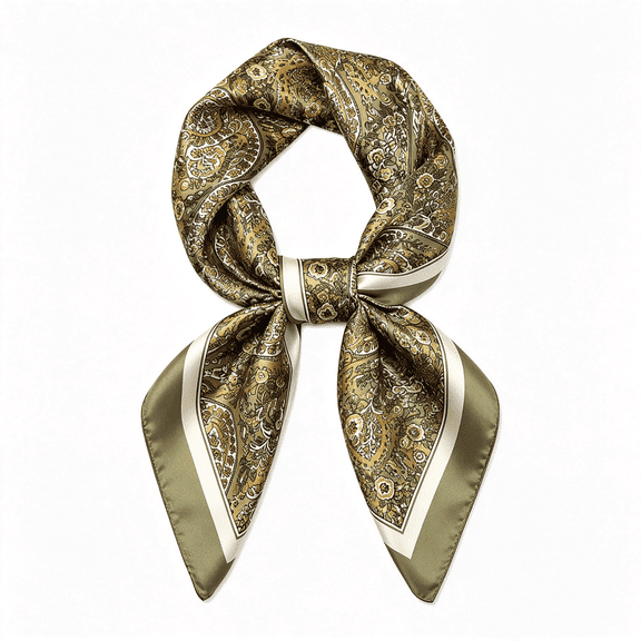 HBMYN Satin Neck Scarf for Women, 27.5 Inch,Silk Like Square Bandana Hair Scarves Hair Scarf for Women