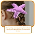thumbnail image 3 of 8 Uds. Pinzas para el pelo de estrella, pinzas para el pelo de sirena y estrella de mar, accesorios para el cabello para adolescentes, pasadores de playa, 3 of 5