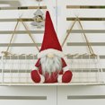 thumbnail image 5 of Muñeca navideña sin rostro de Papá Noel, muñeca decorativa navideña, decoración del hogar, 5 of 5