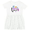 thumbnail image 3 of Inktastic Lil Miss Pre K with Arrows and Hearts Girls Toddler Dress, 3 of 5