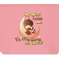 thumbnail image 3 of Inktastic My Mimi Loves Me to the Moon and Back Baby Bandana Bib, 3 of 4