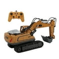 thumbnail image 3 of Excavadora de control remoto a escala 1:20 de 2,4 G con rotación de 680° y 11 canales, vehículo de construcción a control remoto, batería única, 3 of 14
