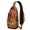 Citrus-5, variant on Ethnic Tribal Style Sling Bag Artistic Crossbody Backpack Lightweight and Durable for Short Trips