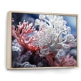 thumbnail image 2 of Designart "The Dance Of White Coral And Anemones" Coastal Coral Under Water Floater Framed Canvas Prints, 2 of 5
