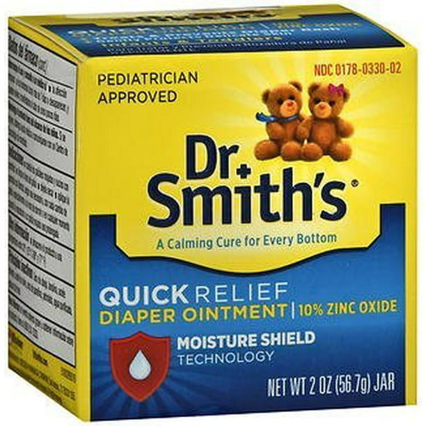 Dr. Smith's Diaper Rash Ointment 2 oz, Pack of 6