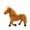 Dark Brown, variant on lionlar Stuffed Animals Horse Cuddly Toy for Bedroom Living Room Decoration Black