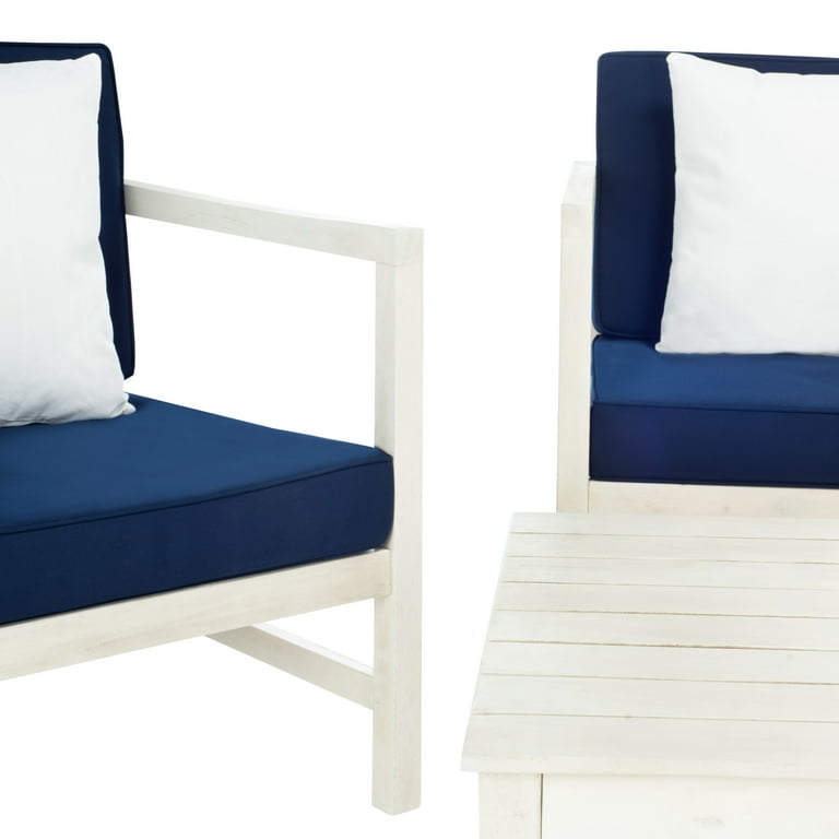 Safavieh Montez 4 Piece Outdoor Set with Accent Pillows