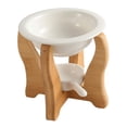 thumbnail image 4 of Ceramic Essential Oil Diffuser Tealight Holder Fragrance Oil Warmer Decoration for Your Home , Curved Legs, 4 of 8