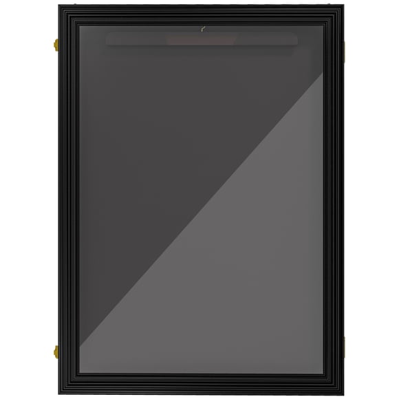 CoSoTower 24" x 32" Hockey Jersey Frame, Jersey Shadow Box for Basketball, Football, Baseball, Black
