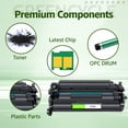 thumbnail image 6 of GREENCYCLE 1 Pack CF258A (with Chip) Compatible Black Toner Cartridge Replacement for 58A CF258A Use with Laser Jet Pro M304 M404 M404dw MFP M428 M428dw M428fdn M406dn Printer, 6 of 6