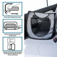 thumbnail image 3 of Downtown Pet Supply Pet Carriers for Cats and Dogs, Lightweight Dog Carrier Standard, 3 of 6